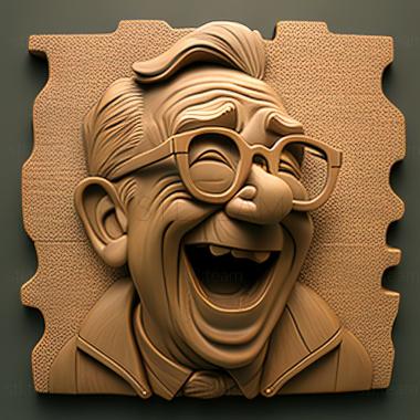 3D model Charles Schulz (STL)